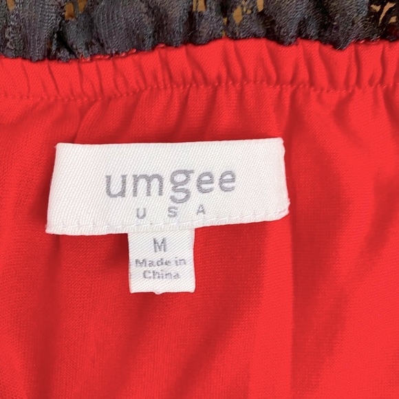 Umgee Red Maxi Dress - Picture 3 of 4